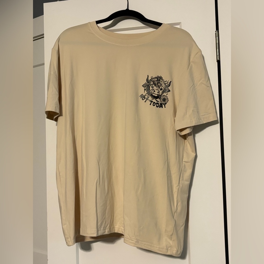 “Not Today” Cow Tee